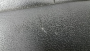 Rear seats, 2nd row, lower part, BMW 4 Series F36 15-20 Gran Coupe, black leather, heated, Sport, dented, scratches, torn, contact with water, dry clean