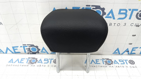 Rear right headrest, 2nd row, BMW 4 Series F36 15-20 Gran Coupe, black leather, SCHWARZ, worn, scratches