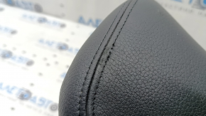 Rear right headrest, 2nd row, BMW 4 Series F36 15-20 Gran Coupe, black leather, SCHWARZ, worn, scratches