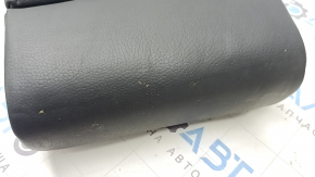 Rear seat row 2 upper center section with armrest BMW 4 F36 15-20 Gran Coupe black leather, Sport, dented, needs cleaning