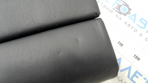 Rear seat row 2 upper center section with armrest BMW 4 F36 15-20 Gran Coupe black leather, Sport, dented, needs cleaning