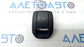 Isofix rear seat plug for BMW 4 Series F36 14-20 Gran Coupe, black