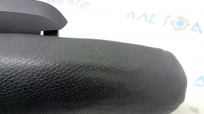 Knee support for the driver's seat, complete, BMW 4 Series F36 15-20 Gran Coupe, black leather, SCHWARZ, Sport, heated, dented, scratches