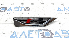 Front right fender molding for Audi A5 F5 18-25 chrome, S-Line, broken mount