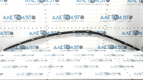 Upper front left door molding for BMW 4 Series F36 15-20 Gran Coupe, gloss black, broken fastener