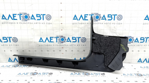 Audi A5 F5 17-20 5D inner door sill trim, grey, worn