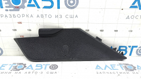 Side trim for the center console, left front, Audi A5 F5 18-25, black, with plug