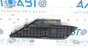 Side trim for the center console, left front, Audi A5 F5 18-25, black, with plug