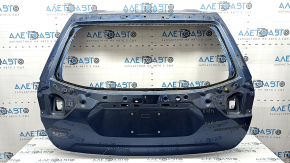 Subaru Forester 19-24 SK bare trunk door with spoiler, blue SAZ, dents