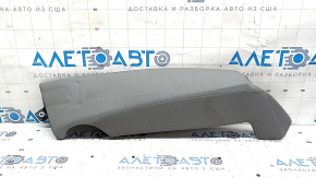 Right side bolster for the 2nd row of seats for an Audi A5 F5 18-19, gray leather, ready to clean
