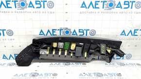 Right side bolster for the 2nd row of seats for an Audi A5 F5 18-19, gray leather, ready to clean