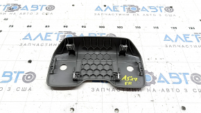 Audi A5 F5 18-19 5D passenger seat upper trim, gray