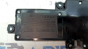 Audi A5 F5 18-25 5D passenger seat control, gray, with buttons
