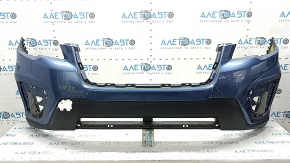 Subaru Forester 19-21 SK blue bare front bumper, scratches, dents