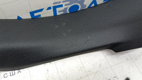 Inner rear left door sill trim for Audi A5 F5 17-20 5D, gray, scratches, crack in mount