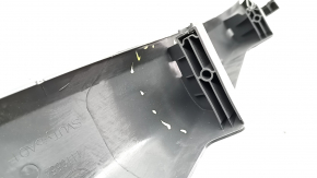 Inner rear left door sill trim for Audi A5 F5 17-20 5D, gray, scratches, crack in mount