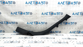 Audi A5 F5 17-20 5D inner door sill trim, gray, scratches, crack in mount