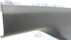 Audi A5 F5 17-20 5D inner door sill trim, gray, scratches, crack in mount