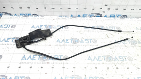 Hood release handle under the hood Audi A5 F5 17- with cables