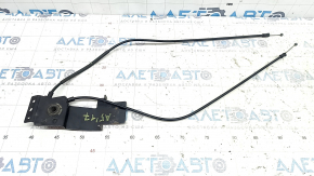 Hood release handle under the hood Audi A5 F5 17- with cables