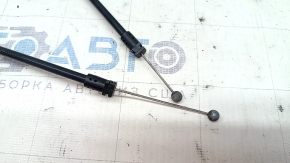 Hood release handle under the hood Audi A5 F5 17- with cables