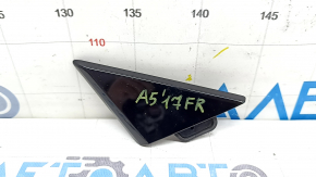 Triangle door plug front right Audi A5 F5 17-25 5D black gloss, worn