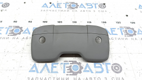 Audi A5 F5 18-19 5D driver's seat upper backrest trim, gray