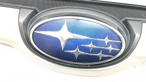 Radiator grille Subaru Forester 19-21 SK upper chrome, sand