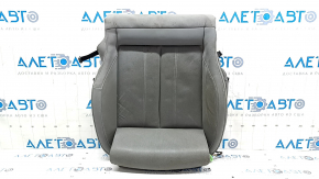 Driver's seat lower trim for Audi A5 F5 18-19, 5D leather, gray with perforation, with knee support, Sport, for cleaning