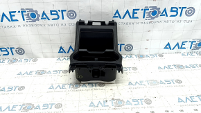 Subaru Forester 19-24 SK black cup holders with trim, scratches