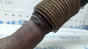 Audi A5 F5 17-24 2.0T exhaust pipe mesh is torn