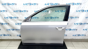 Front left door assembly for VW Passat B8 16-19 USA silver LA7W