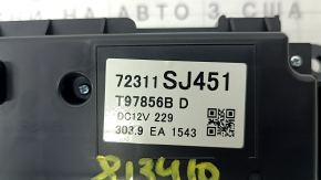 Subaru Forester 19-24 SK auto climate control, 1 zone, scratches