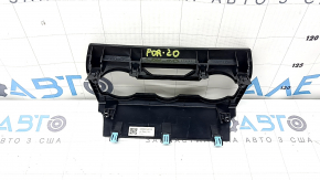Subaru Forester 19-24 SK climate control trim panel, gloss black