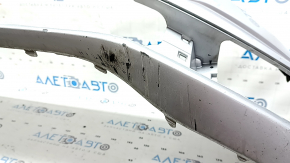 Bare front bumper VW Passat b8 16-19 USA silver, non-factory holes, scratches