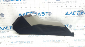 Left side center console trim for Subaru Forester 19-24 SK, complete, black + gray, scratches