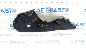 Subaru Forester 19-24 SK right side center console trim, complete, black + gray, scratches