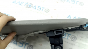 Subaru Forester 19-24 SK right side center console trim, complete, black + gray, scratches