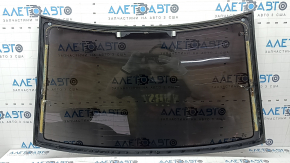 The rear window of the Audi A6 C7 12-18 has a broken heating wire.