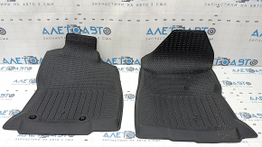 Set of floor mats for Subaru Forester 19-24 SK, black rubber