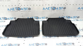 Set of floor mats for Subaru Forester 19-24 SK, black rubber