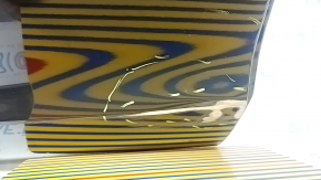 Bare rear right door of an Audi A6 C7 12-18 graphite LX7U, scuffed, dents