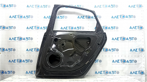 Bare rear right door of an Audi A6 C7 12-18 graphite LX7U, scuffed, dents