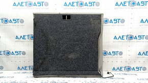 Rear row of seats, upper part, right, VW Passat b8 16-19 USA, gray leather, with armrest, dry-cleanable