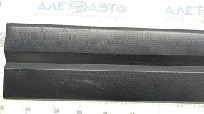 Lower front left door trim Subaru Forester 19-24 SK black, scratches, dented