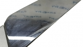 Front right side door trim for Audi A5 F5 17-24, glossy black, scratches