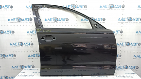 Bare front right door Audi A6 C7 12-18 graphite LX7U, worn