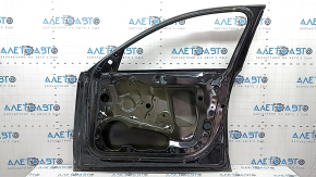 Bare front right door Audi A6 C7 12-18 graphite LX7U, worn