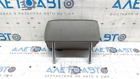 Rear center headrest VW Passat b8 16-19 USA gray leather, dry cleanable