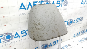 Front left headrest VW Passat b8 16-19 USA, gray leather, dry cleanable